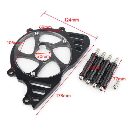 ya 5 8.7 Front Engine Sprocket Cover Chain Guard Protector for Kawasaki Z1000 2010-2017