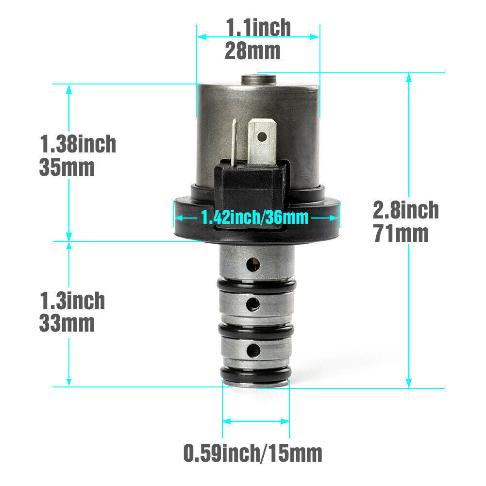 ya 9 6.5.2 F4A41 F4A42 F4A51 Transmission Shift Solenoid Set for Mitsubishi 99187 1996-on