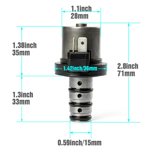 ya 9 6.5.2 F4A41 F4A42 F4A51 Transmission Shift Solenoid Set for Mitsubishi 99187 1996-on