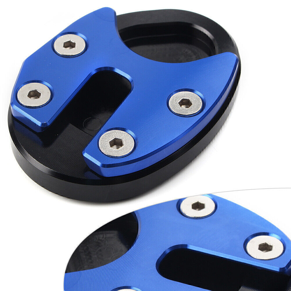 ya 4 6.17 Motor kickstand Foot Support Side Stand Pad Fit SYM MAXSYM TL500 19-2021 Blau