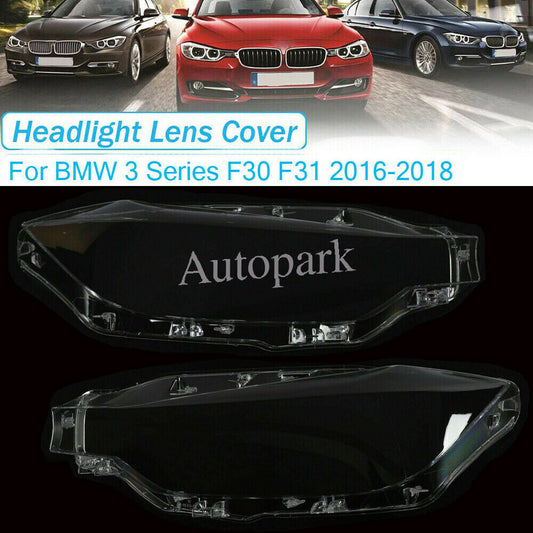 ya 13 5.27.2 Headlamp Shell For 2016-2018 for BMW F30 F31 3Series Headlight Lens Cover Left+Right