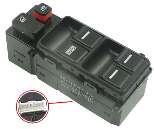 ya 1 8.5.1 The main power window switch is suitable for Honda Accord 2003-2007 4-door left driver side