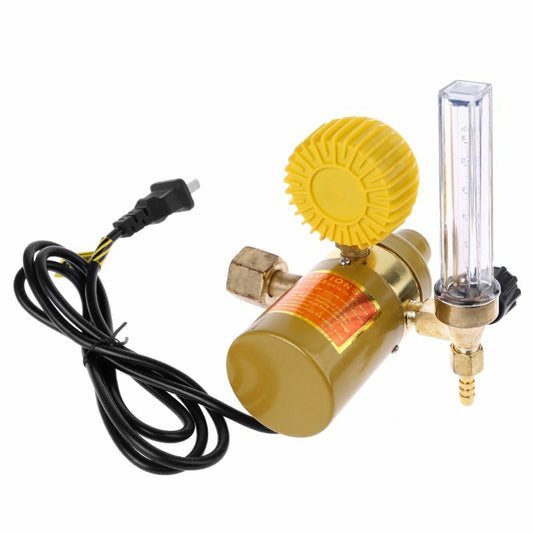 Co2 Pressure Regulator Carbon Dioxide Pressure Reducer Heated Pressure Gauge New