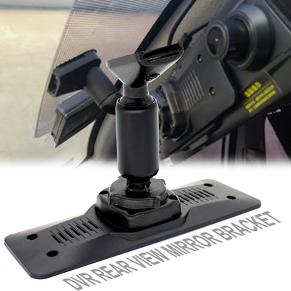 ya 5 8.7 Interior Car Rear View Mirror Back Panel Mount Bracket DVR Holder Instead Strap