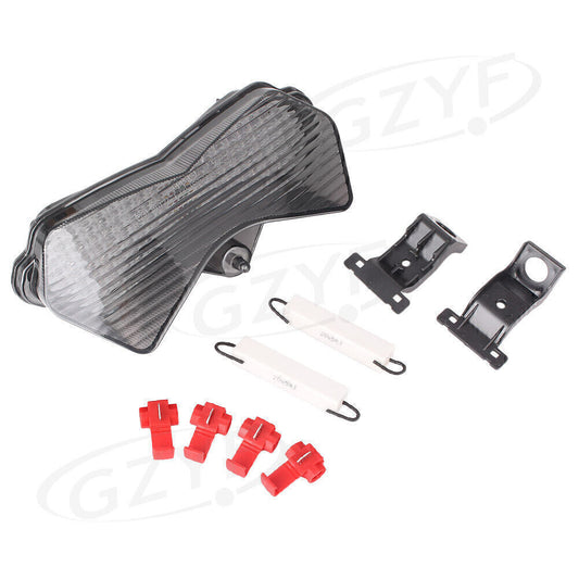 ya 5 6.16.2 Smoke Turn Signal Lamp Taillight Fit for Kawasaki ZX6R Z1000 2003-2004