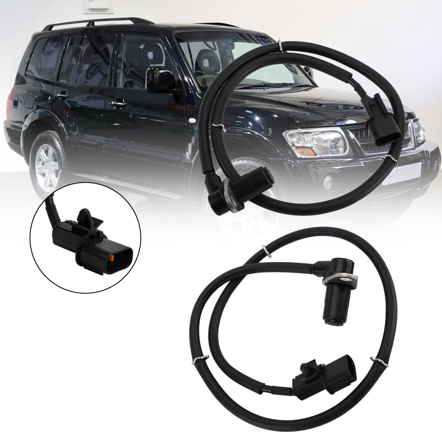 ya 1 8.5.2 2Pcs Rear Left&Right ABS Speed Sensor for SHOGUN 3.2 DI-D 1999-2006 D
