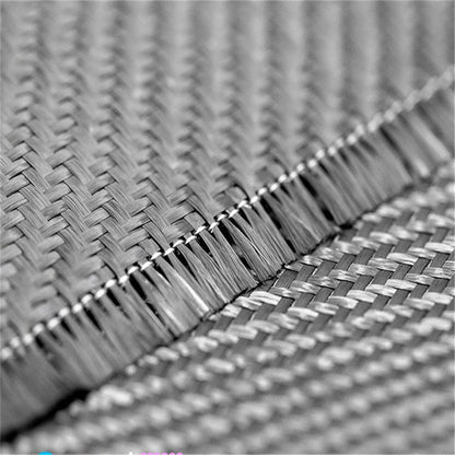 ya 5 8.7 12 x60 Carbon Fiber Cloth Dry 3K 2x2 Twill Weave Honeycomb Hybrid Fabric Black