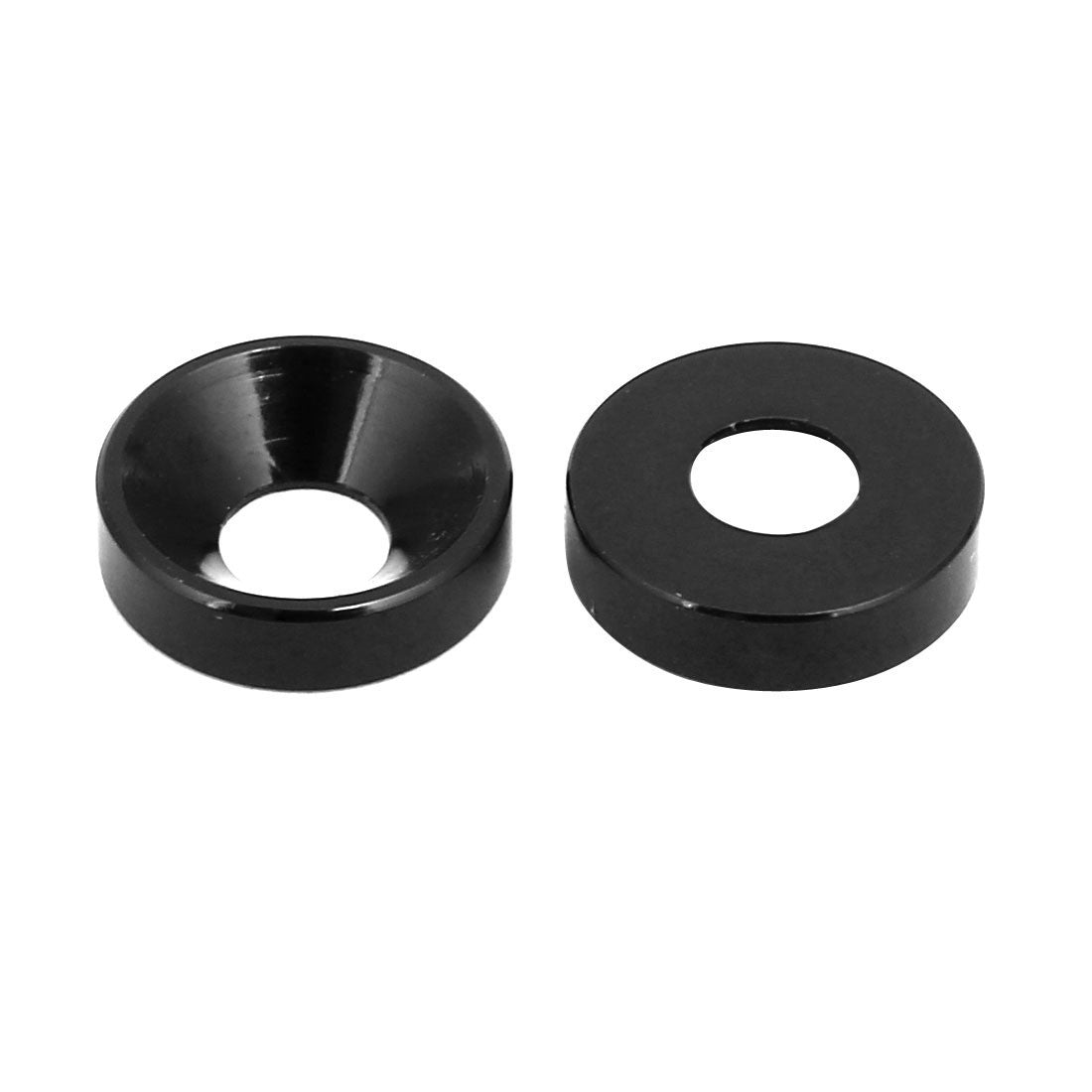 ya 14 Black 10pcs M4 Alu um Alloy Cup Head Engine Bay Bumper Washer
