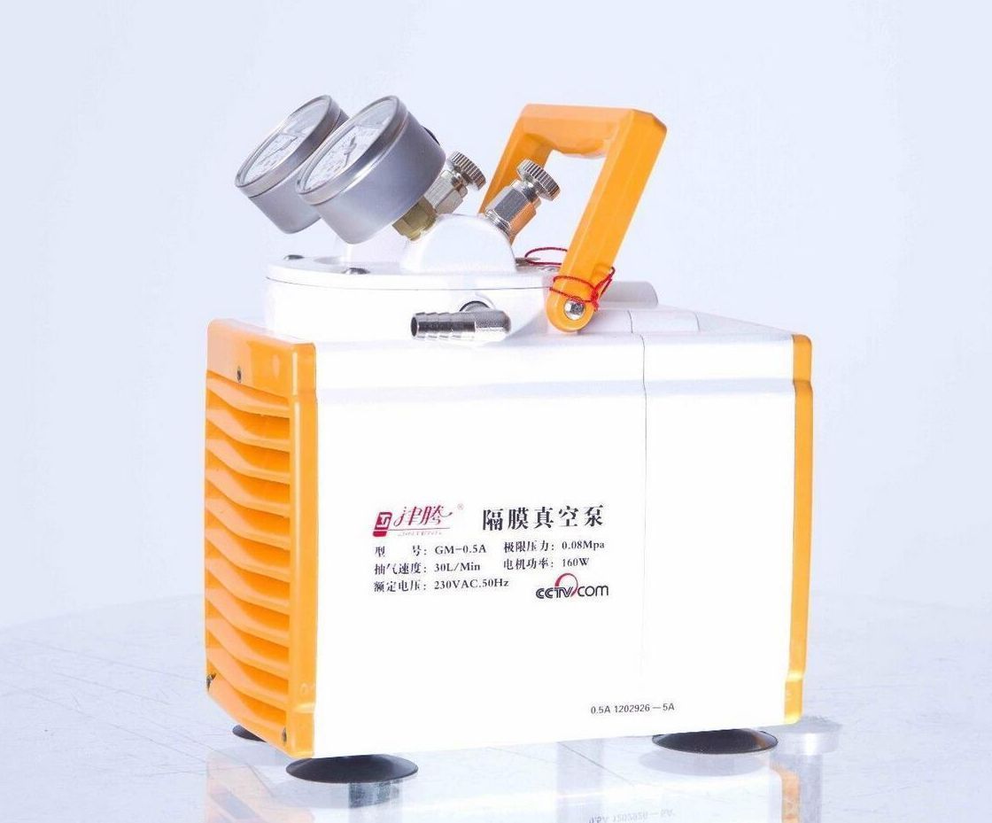 Oil Free Diaphragm Vacuum Pump 30L/m 160W 1*head GM-0.50A Antiseptic CE @