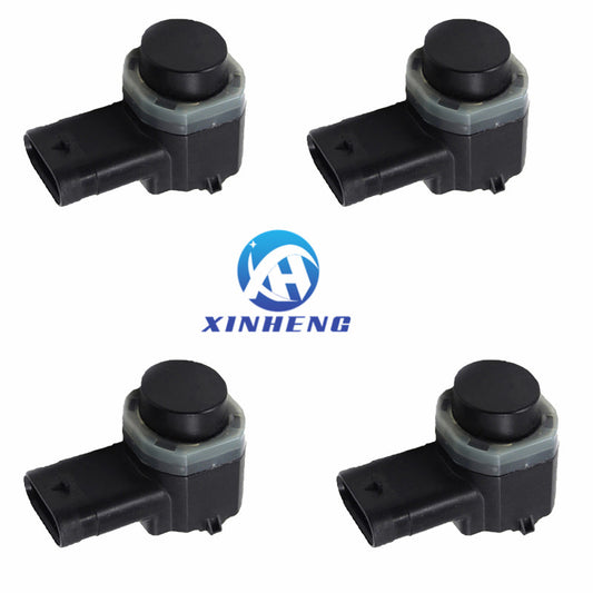 ya 1 8.5.1 4PCS 66209231286 Bumper PDC Ultrasonic Parking Sensor Black For X3 X5 X6