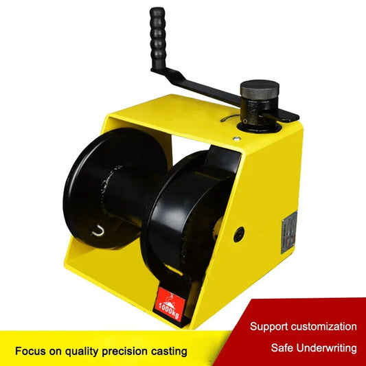 ya 26 7.28.2 250kg 500kg 1000kg Manual Winch Two-way Self-locking Small Portable Winch Winchea
