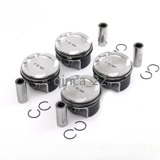 ya 3 6.25.2 4-piece piston + ring kit CR 10.2:1 for BMW 330i 430i F30 F32 F56 G20 B46 B48 2.0