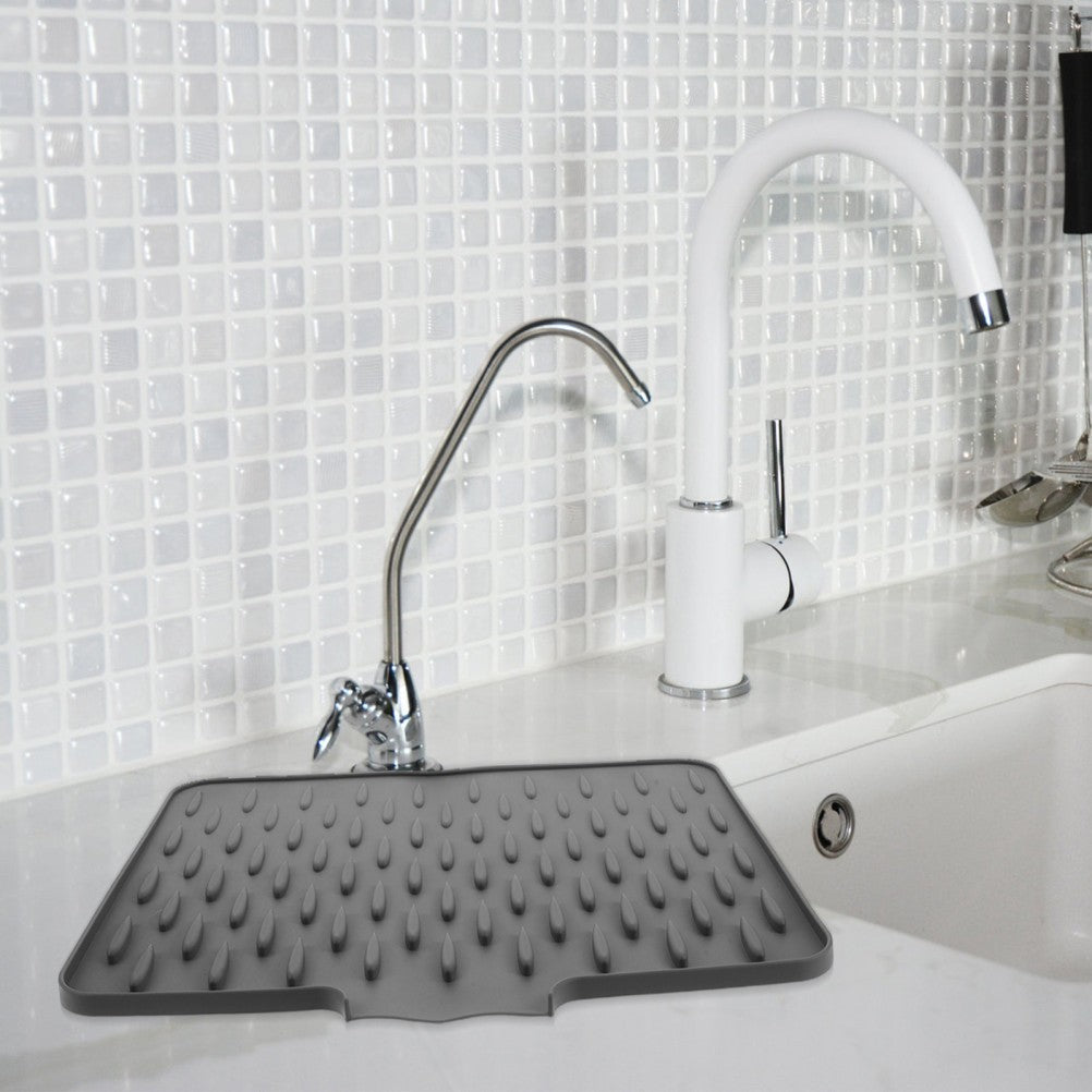 ya 26 Silicone Drying Mat Kitchen Dish Countertop Draining Tray Baby Bottle