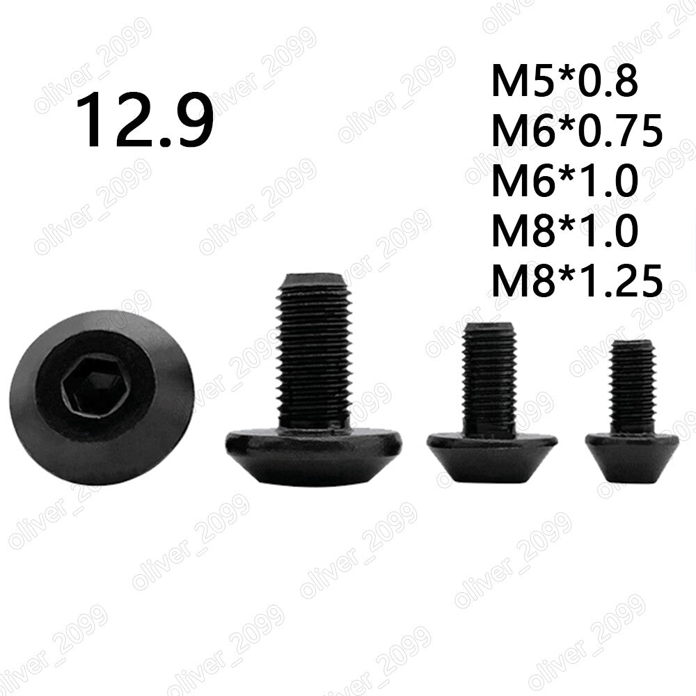 Umbrella Mushroom Shape Hex Socket Bolt Lathe Tool Milling cutter Screw M5 M6 M8
