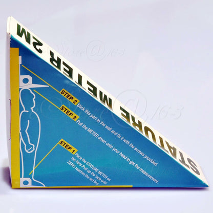 ya 14 200cm Easy Read Wall Mounted Height Meter Stadiometers Baby Growth Tape Ruler