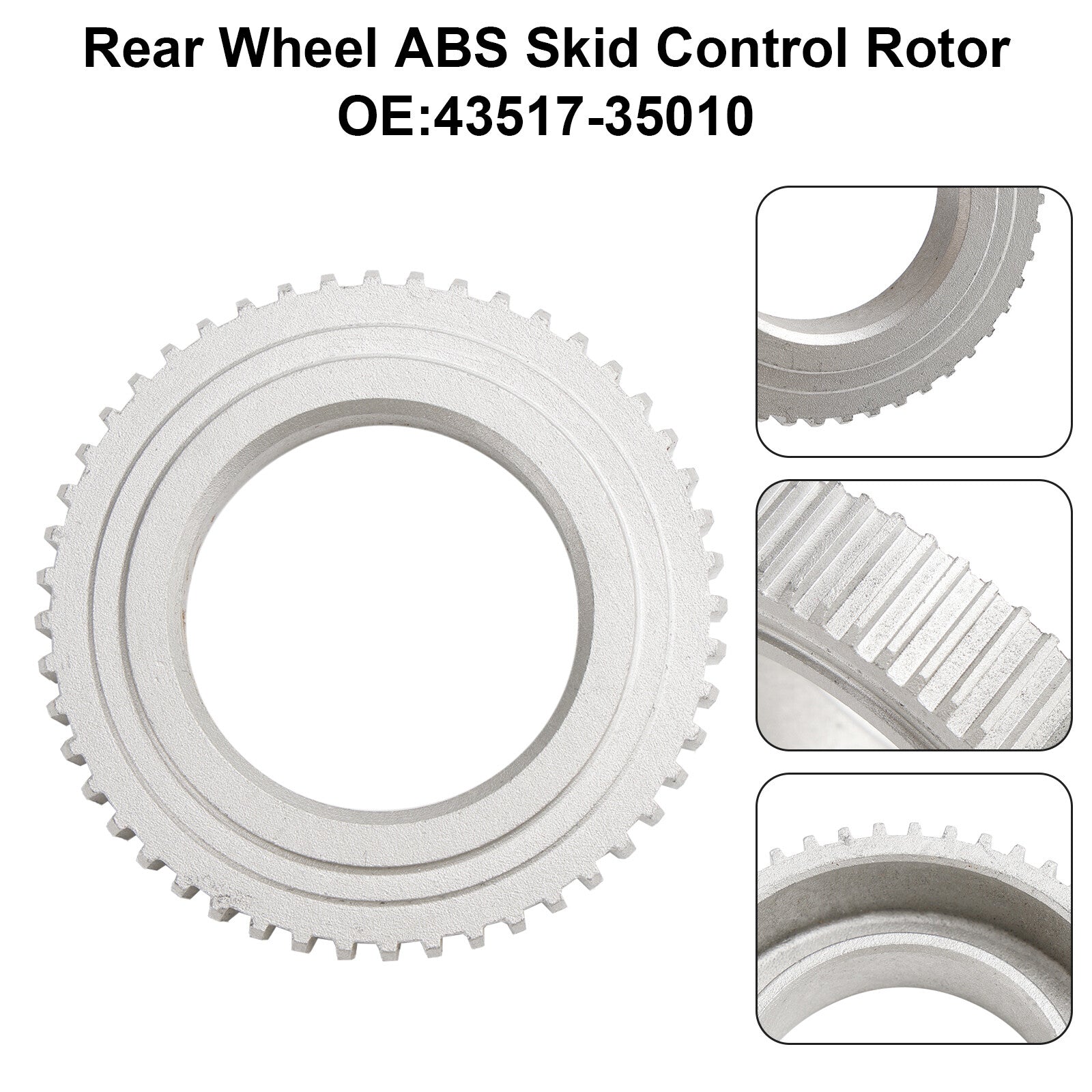 ya 1 8.5.1 Rear Wheel ABS Skid Control Rotor For 4RUNNER Tacoma Tundra 43517-35010