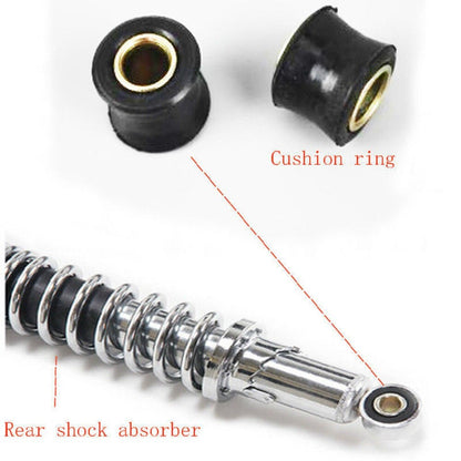 ya 5 8.7 4PCs 10mm Motorcycle Rear Shock Absorber Rubber Bush Enfiled Spare Part