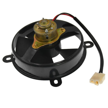 ya 5 8.7 Universal Kit Black 6 inch Slim Fan Push Pull Electric Radiator Cooling 12V NEW