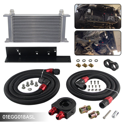 ya 5 8.7 Fit for Nissan Fairlady Z 350Z Z33 370Z Z34 19 Row Bolt On Oil Cooler Kit