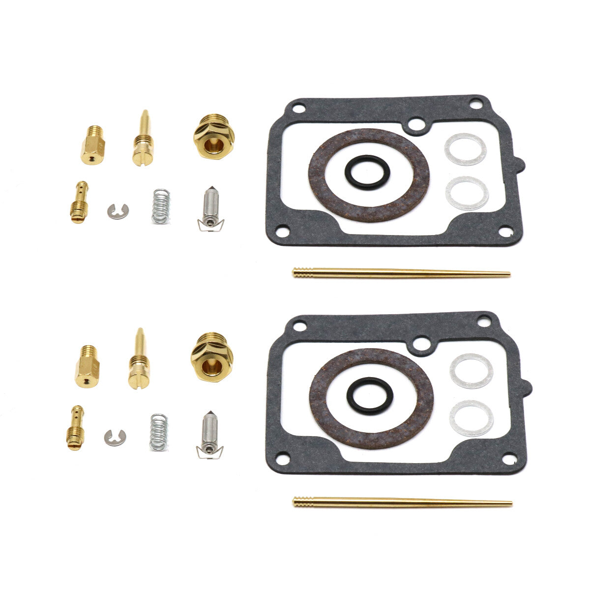 ya 4 6.17 Carburetor Repair Rebuild Seal Gasket 2 Kits For YamahaRD350 RD 350 1973-1975