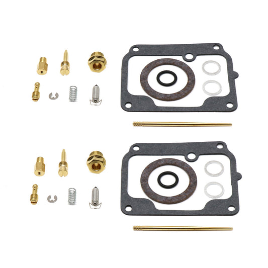ya 4 6.17 Carburetor Repair Rebuild Seal Gasket 2 Kits For YamahaRD350 RD 350 1973-1975
