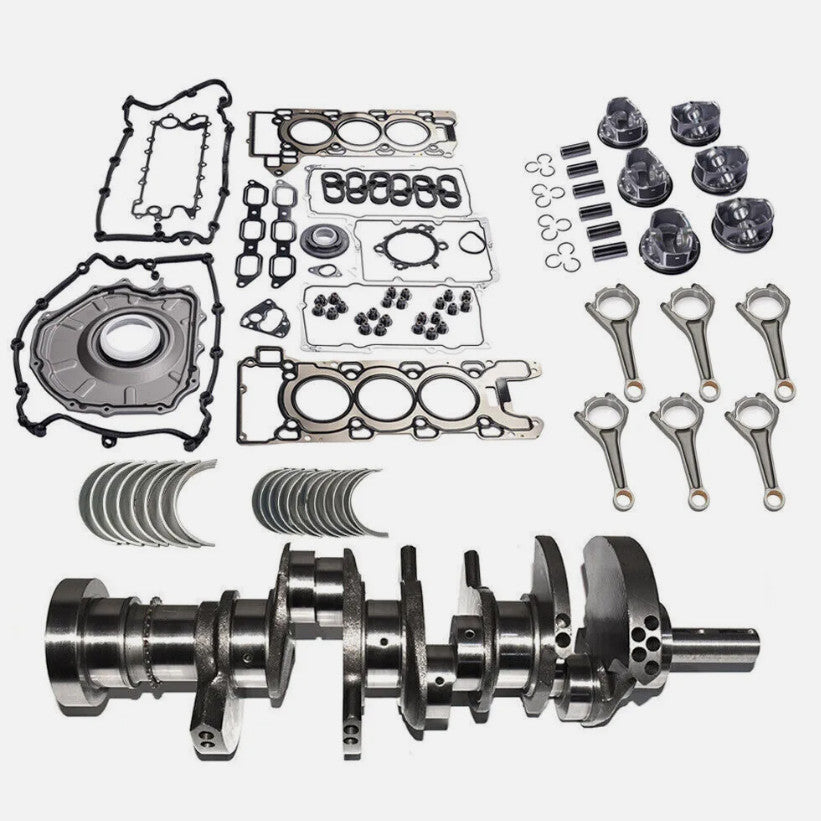 ya 10 10.28 for Jaguar for Range Rover 3.0L V6 AJ126 Engine Rebuild Kit & Crankshaft & 