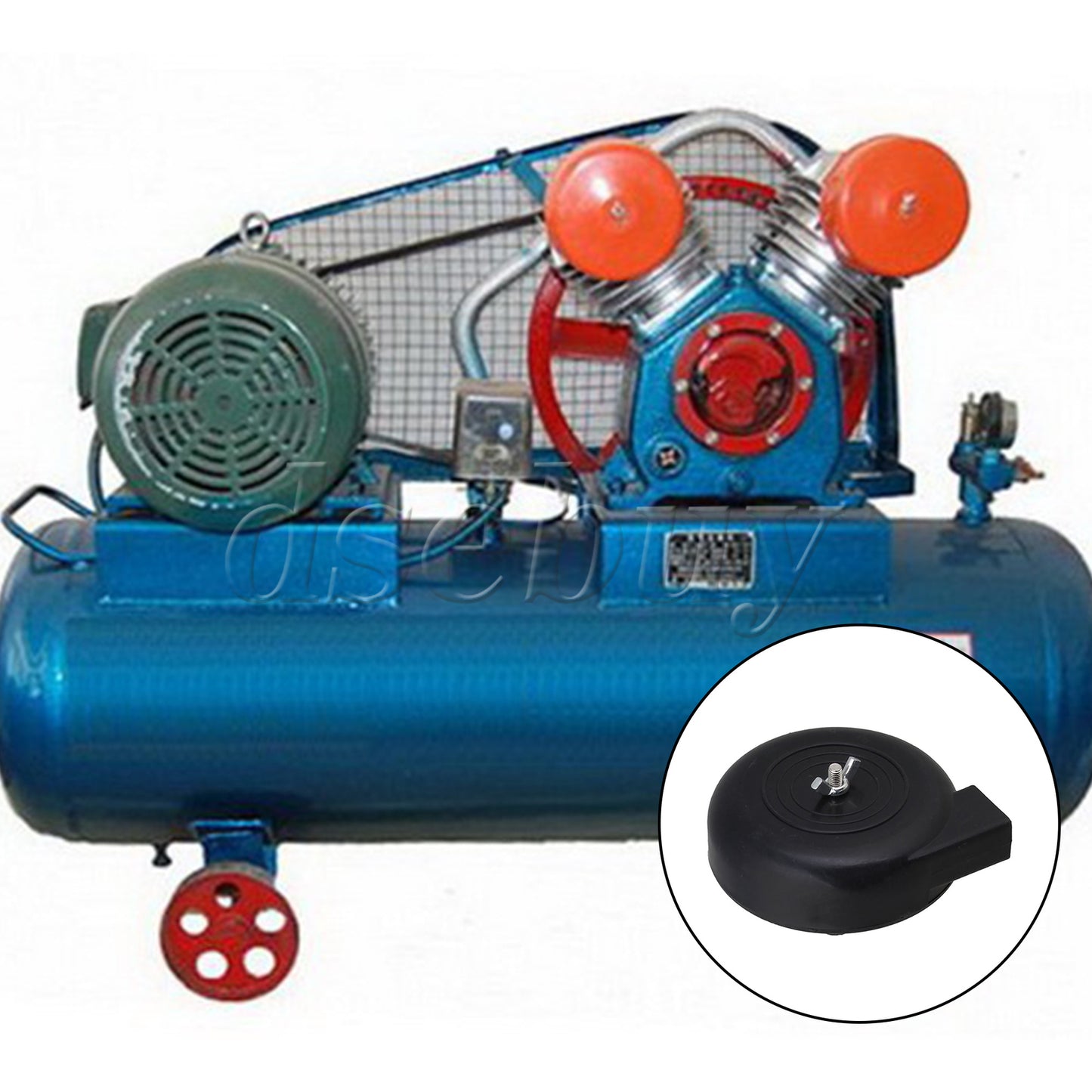 ya 14 2 Pieces Black Air Intake Filter Silencer Compressor Blower Pump 16mm Diameter