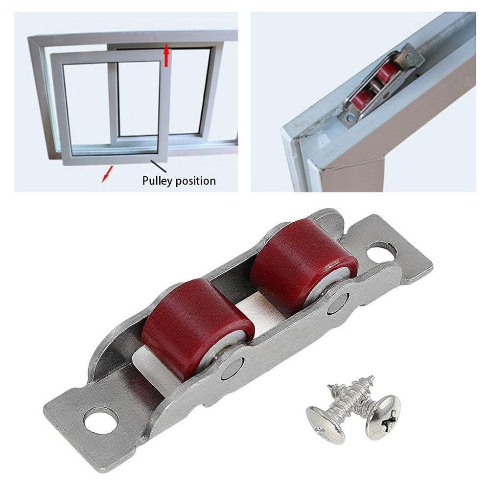 ya 14 1Pc Stainless Steel Sash Pulley Sliding Door Roller Runner Wheel Track Pulley