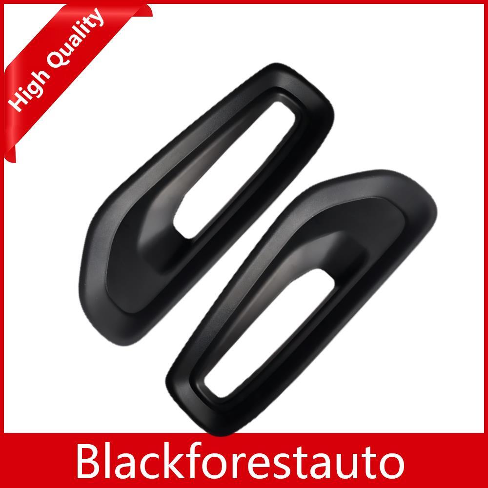 ya 13 5.27.2 2Pcs Left & Right Side Front Bumper Fog Lamp Light Bezel Fit For 1500 2019-2021
