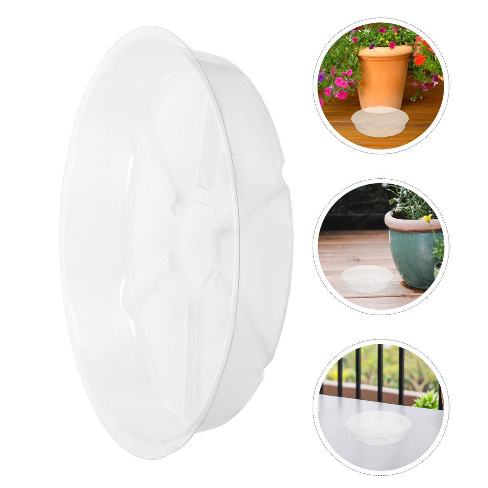ya 14 15pcs Plant Saucers Drip Tray - 6inch Plastic Flower Pot Saucers For Indoor 