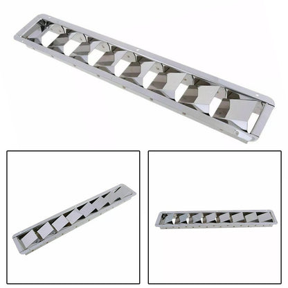 ya 14 Boat Stainless Steel Louver Air Vent 427mm Marine 8 Slots Ventilation New