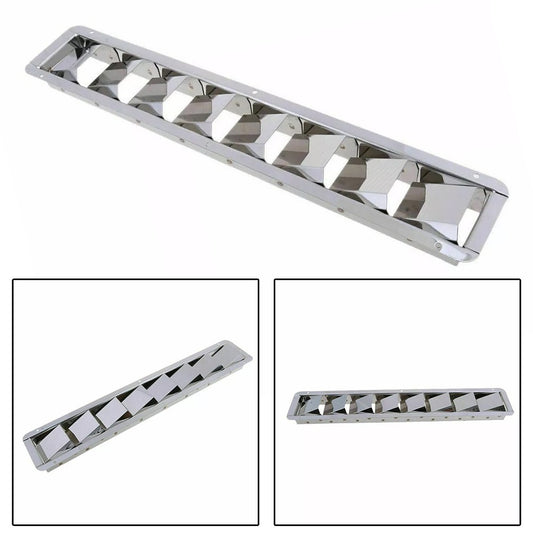 ya 14 Boat Stainless Steel Louver Air Vent 427mm Marine 8 Slots Ventilation New
