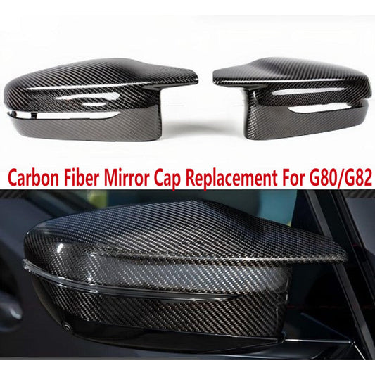 ya 11 10.28 Carbon Fiber Side Mirror Caps Replacement for 21-24 G80 M3 G82 G83 M4 G87 M