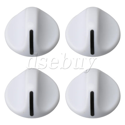 ya 26 4 Pieces Dryer Timer Knob Part 131666604 Replacement for Crosley White