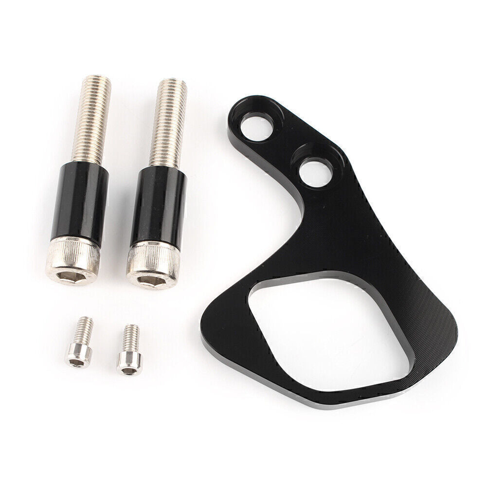 ya 4 6.22 Ignition Key Relocation Bracket Fit SC for Ram BLER/ T100/Thruxton 01-15 Black