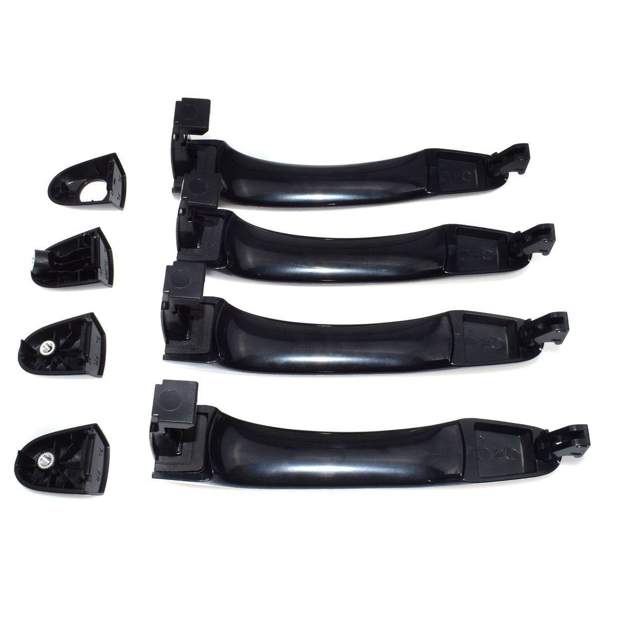 ya 5 8.7 Set of 4 Outside Door Handles Front Rear Left Right for Hyundai Azera 2006-2011