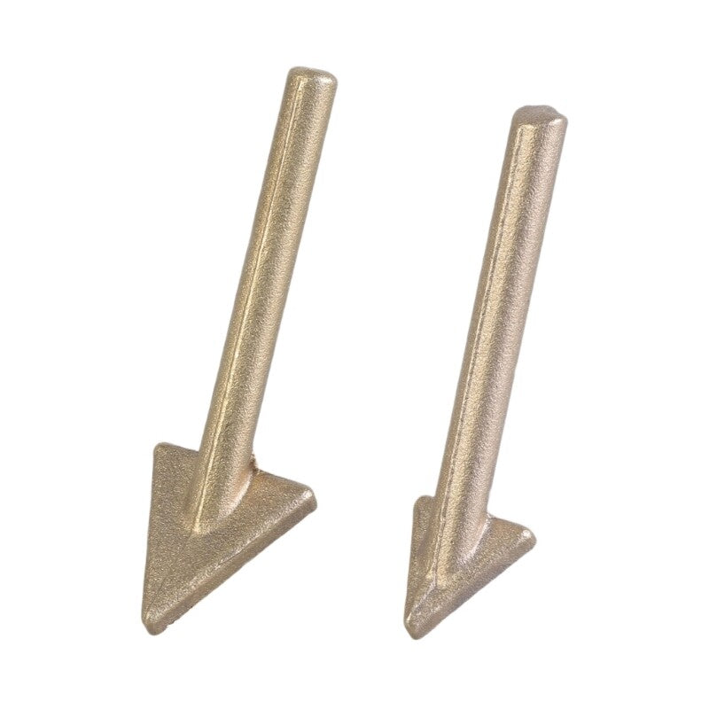 ya 25 Flat Triangular Soldering Tip for Kayak Bumper Repair Plastic Welding Tool 2pcs