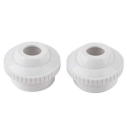 ya 14 2PCS 1.5in Male Thread Rotatable Swimming Pool Spa Massage Nozzle
