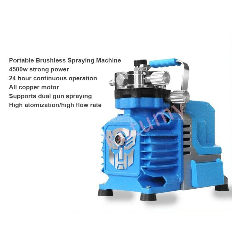 ya 26 4500W 22L Diaphragm Type Electric High-pressure Airless Latex Spraying Machine