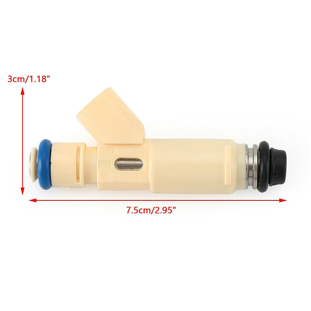 ya 1 8.5.1 195500-3520 Fuel Injector for Escape 3.0L V6 2001-2003 YL8E-C7B 6Pcs