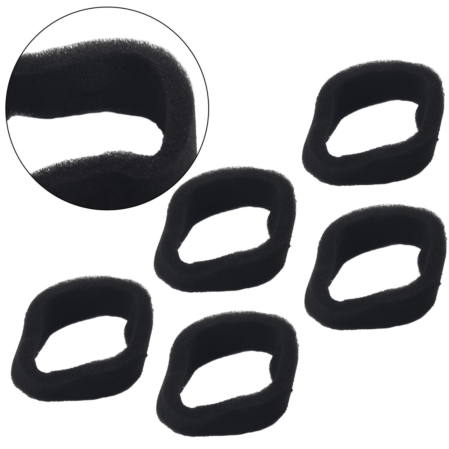 ya 17 5-Pack Air Filter Fits For-Various-Strimmer Trimmer Brushcutter Black Kits PARTS