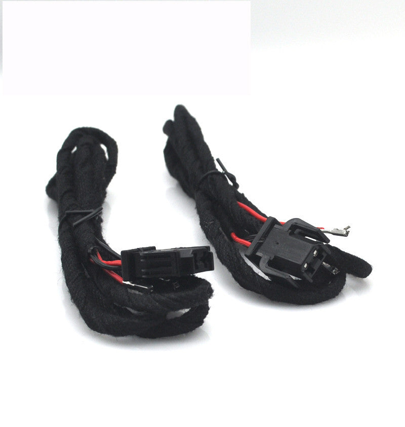 ya 5 8.7 2x Retrofit Door waring light Cable harness for Audi A4 B8 A6 A3 8p 8v q7 A7 q7