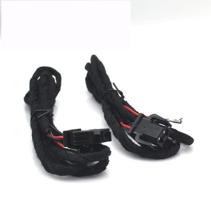 ya 5 8.7 2x Retrofit Door waring light Cable harness for Audi A4 B8 A6 A3 8p 8v q7 A7 q7