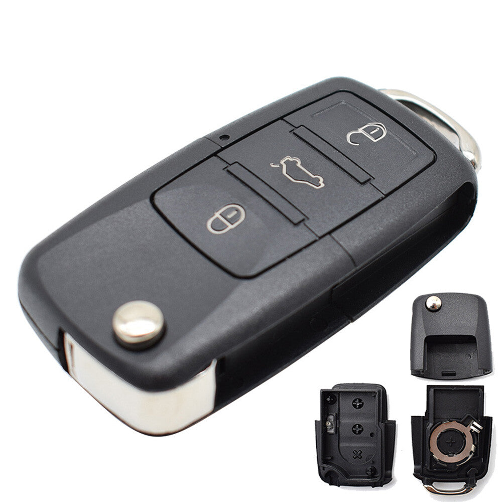 ya 5 8.7 Car Key Case Shell Replacement for VW for Golf /MK6 Polo for Bora Caddy for JETTA Eos for Passat