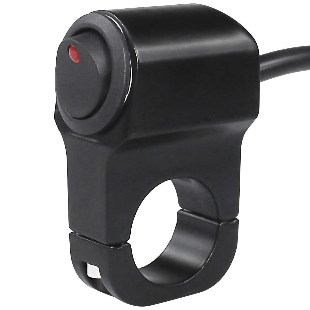 ya 1 7.4 7/8 ATV Handlebar Light Switch CNC Aluminum Alloy Fog Light Brake Light Switch