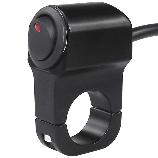 ya 1 7.4 7/8 ATV Handlebar Light Switch CNC Aluminum Alloy Fog Light Brake Light Switch
