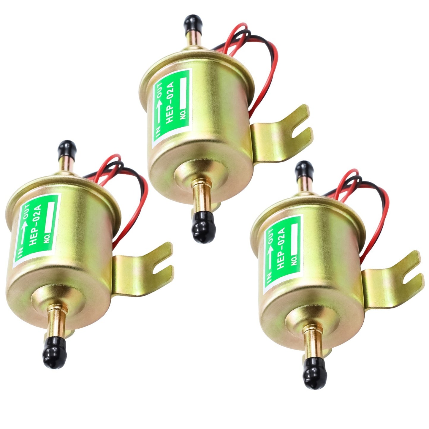 ya 27 7.2 3x Electric Fuel Pump for Lawn Mower Carburetor Gas Diesel Engine 2.5-4psi HEP-0