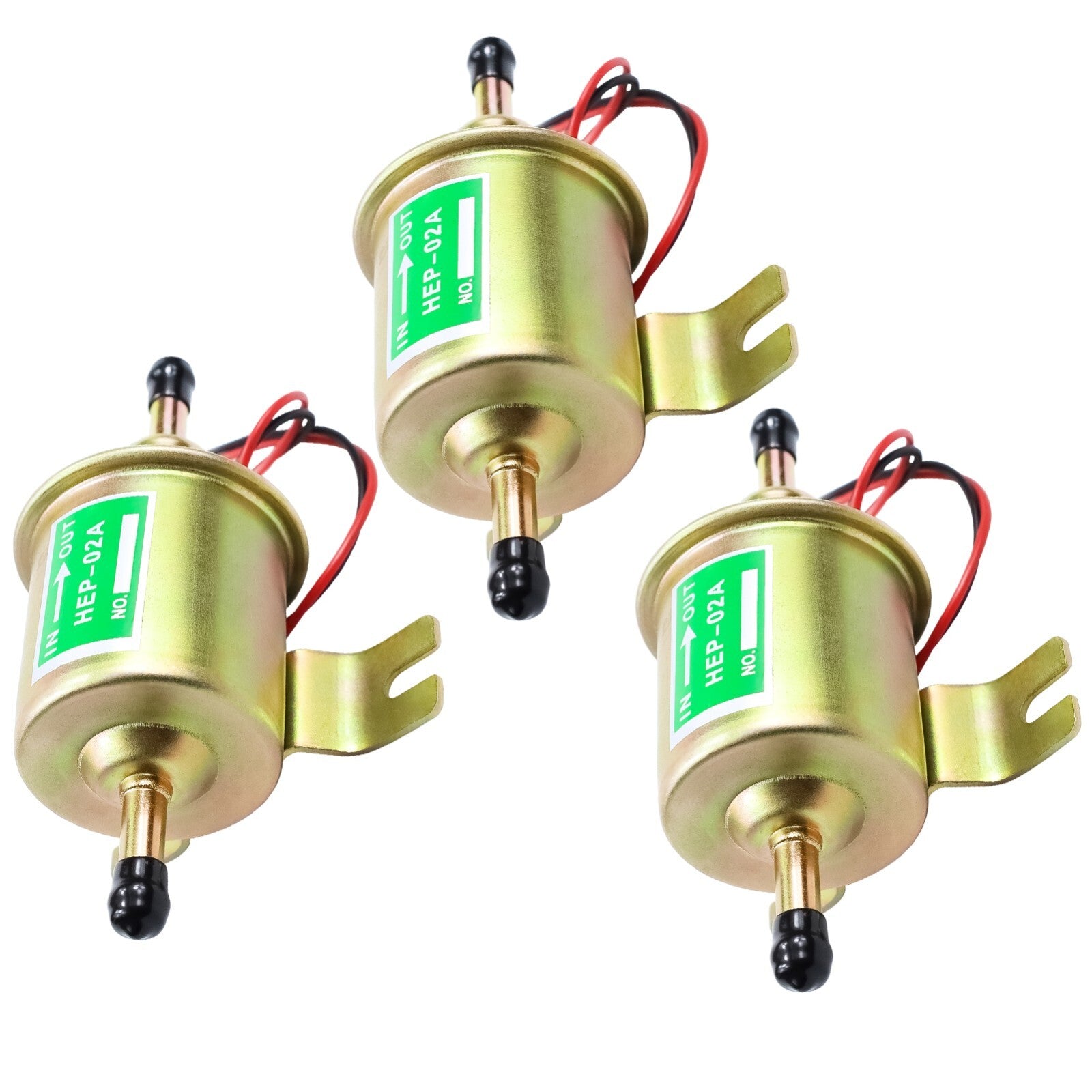 ya 27 7.2 3x Electric Fuel Pump for Lawn Mower Carburetor Gas Diesel Engine 2.5-4psi HEP-0