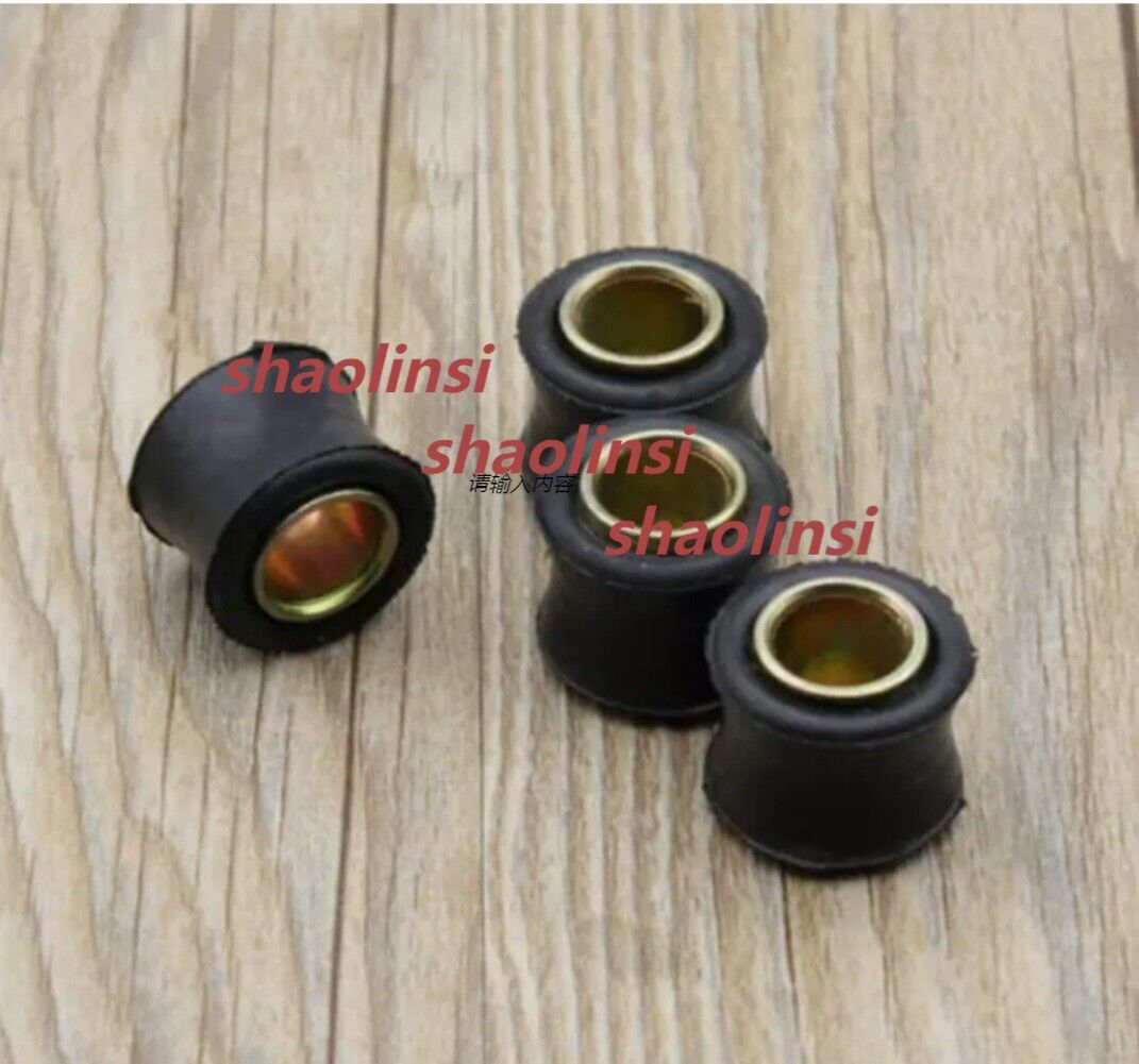 ya 5 8.7 4pcs Motorcycle Rear Shock Absorber Rubber bushes Bike Spare Part 12mm