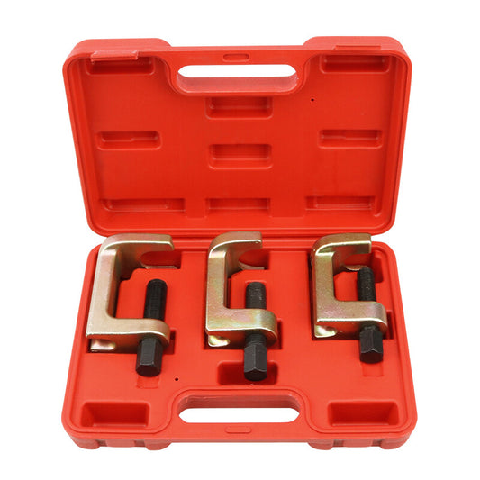 ya 14 3PCS Ball Joint Separator Pullers Kit Joint Tap Tie Rod Head Removal Repair Tool